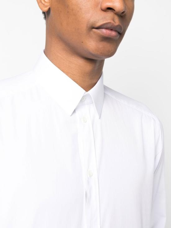  돌체앤가바나 긴팔 셔츠 G5EJ1TFU5U8 W0800 WHITE - DOLCE & GABBANA