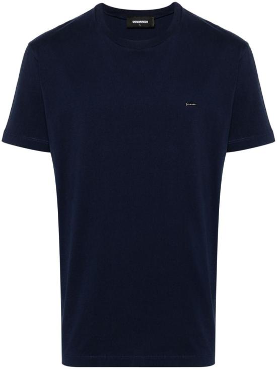  디스퀘어드2 반팔 티셔츠 S74GD1253S24662470 NAVY BLUE