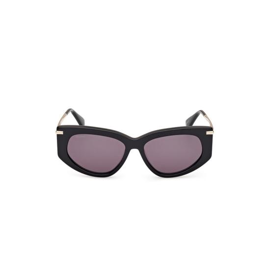  막스마라 선글라스 MM0100 01A Shiny Black - MAX MARA