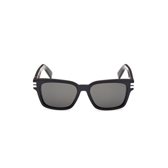  에르메네질도제냐 선글라스 EZ0237 01A Shiny Black - ERMENEGILDO ZEGNA