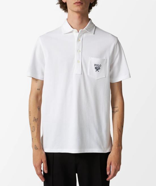  폴로 랄프로렌 반팔 티셔츠 710952180002 WHITE - POLO RALPH LAUREN