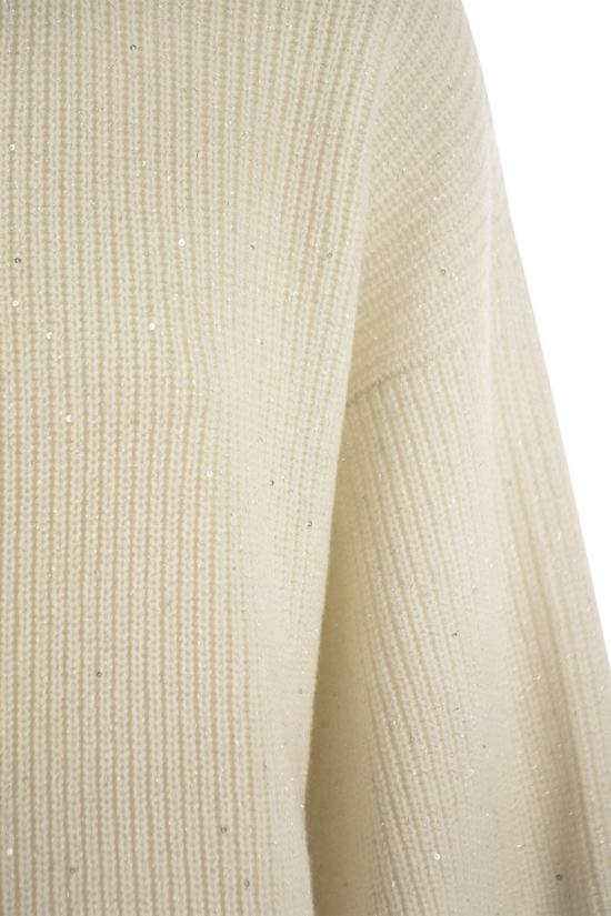  브루넬로 쿠치넬리 터틀넥 MBM756904P C509 CREAM - BRUNELLO CUCINELLI