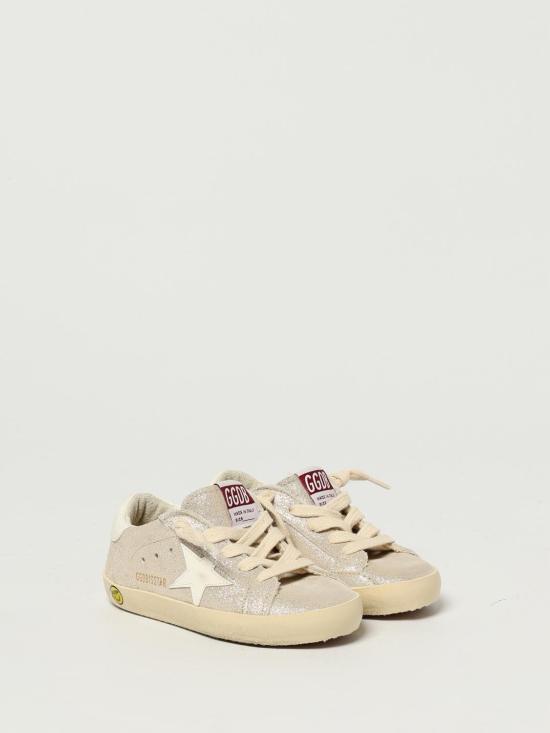 25FW [키즈] 골든구스 스니커즈 GJF00101F00742015775 Beige - GOLDEN GOOSE