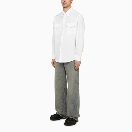  디파트먼트5 긴팔 셔츠 US0272TF0243 001 WHITE - DEPARTMENT 5