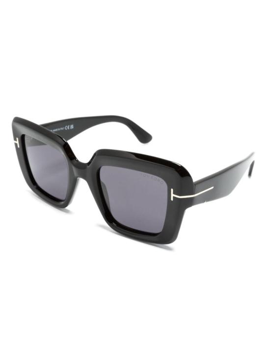  톰포드 선글라스 FT115701A SHINY BLACK SMOKE - TOMFORD