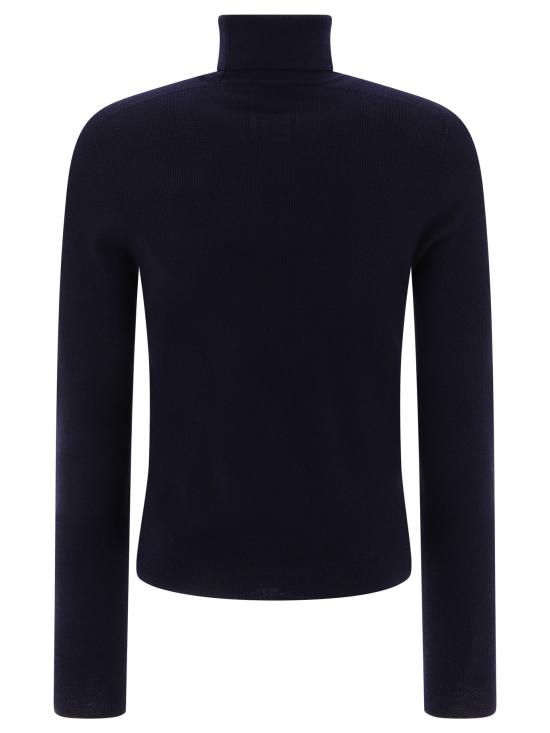 24FW 발망 터틀넥 DH1KH017KE936AE BLUE - BALMAIN