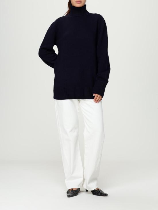 25FW 토템 터틀넥 252WRT0474YA0016 016 Blue - TOTEME