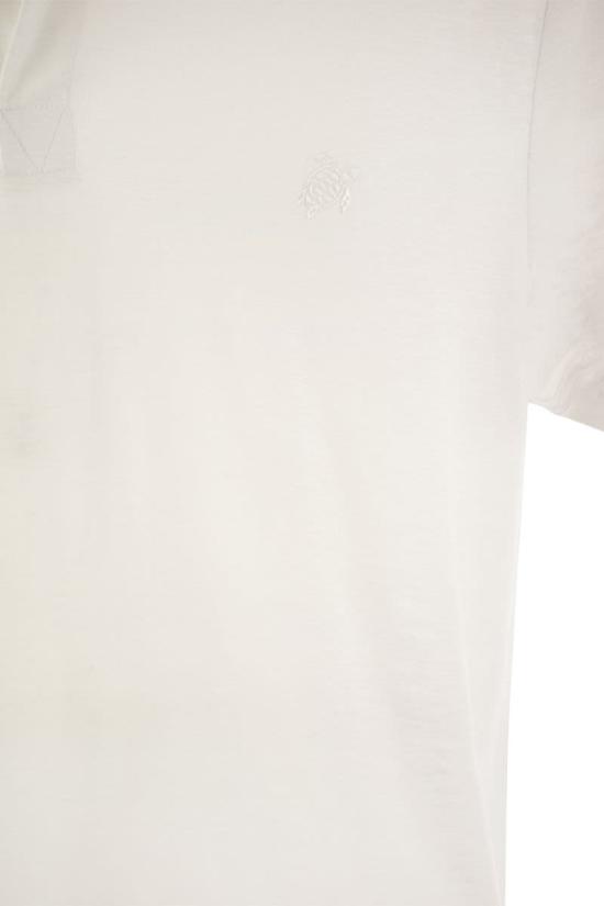  빌보콰 폴로 티셔츠 PYRE9O00 010 WHITE - VILEBREQUIN