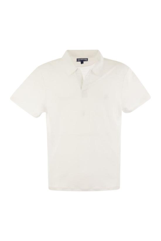  빌보콰 폴로 티셔츠 PYRE9O00 010 WHITE