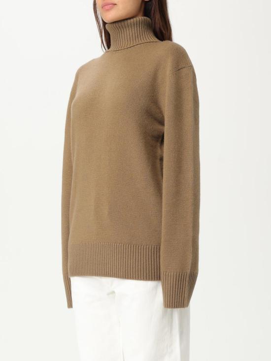 25FW 토템 터틀넥 252WRT0474YA0016 288 Brown - TOTEME