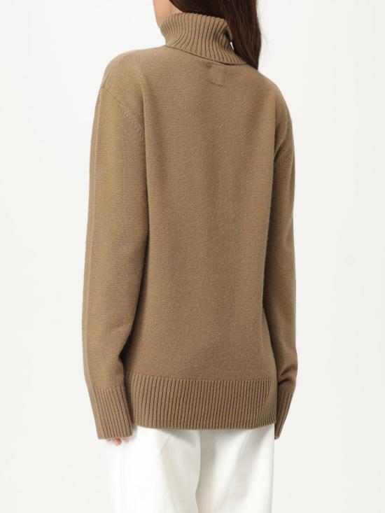 25FW 토템 터틀넥 252WRT0474YA0016 288 Brown - TOTEME