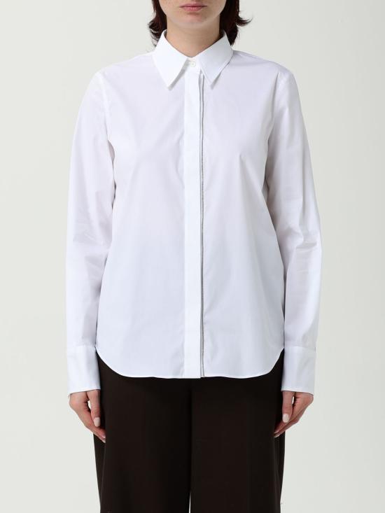 25FW 브루넬로 쿠치넬리 셔츠 M0091MA626 C159 White