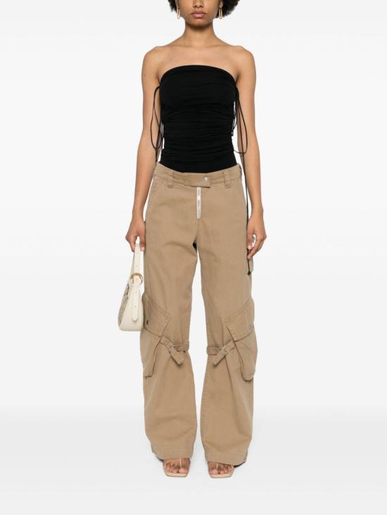  월포드 바디수트 티셔츠 771077005 Black - WOLFORD