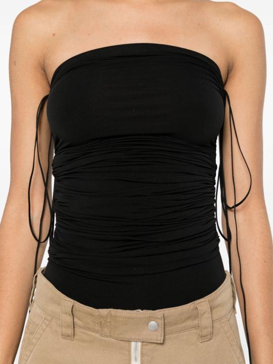  월포드 바디수트 티셔츠 771077005 Black - WOLFORD