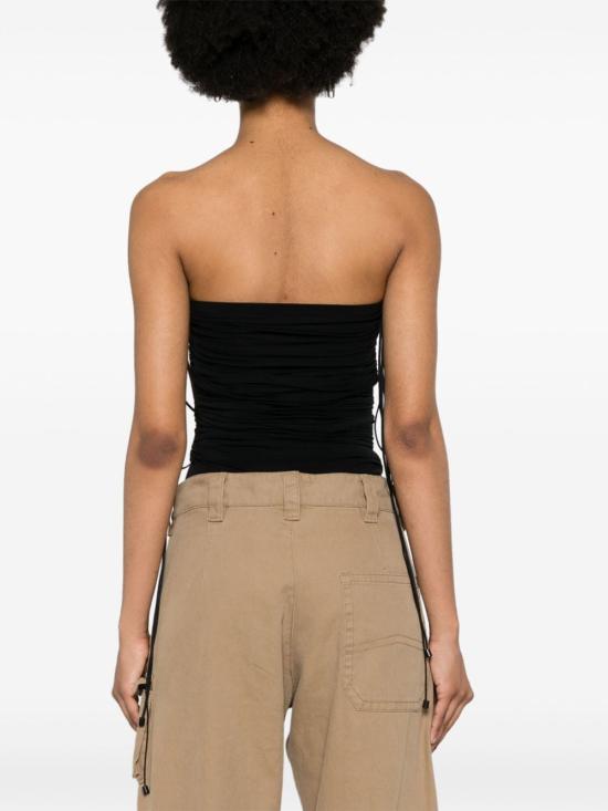  월포드 바디수트 티셔츠 771077005 Black - WOLFORD