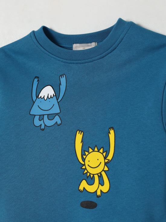 25FW [키즈] 스텔라 맥카트니 풀오버 TX4P70Z0453 60P Blue - STELLA MCCARTNEY