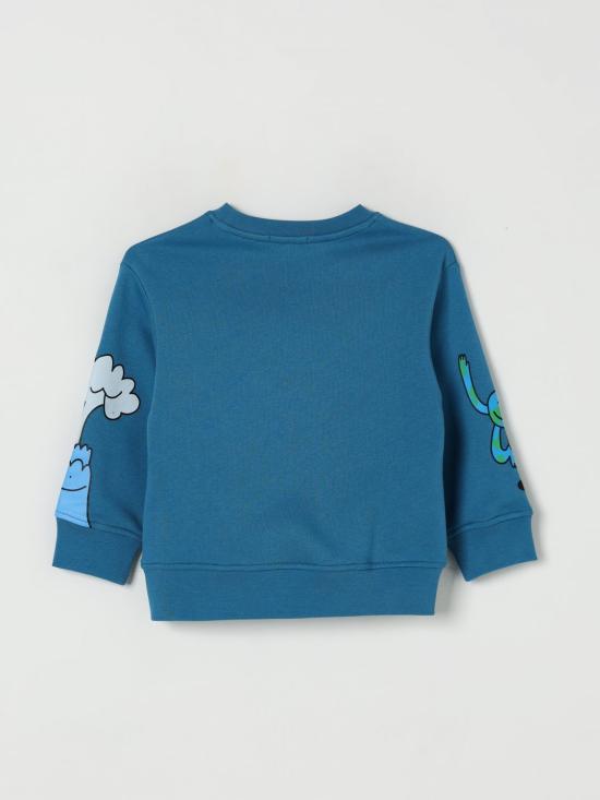 25FW [키즈] 스텔라 맥카트니 풀오버 TX4P70Z0453 60P Blue - STELLA MCCARTNEY