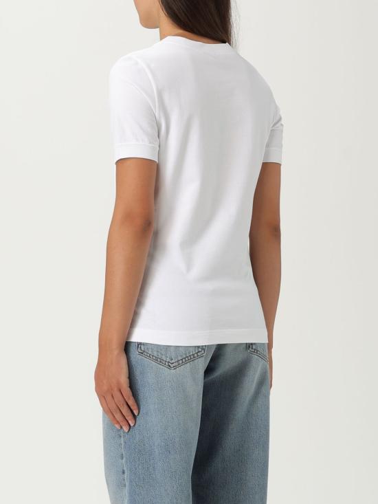 25FW 돌체앤가바나 반팔 티셔츠 F8V61ZGDC6U W0800 White - DOLCE & GABBANA