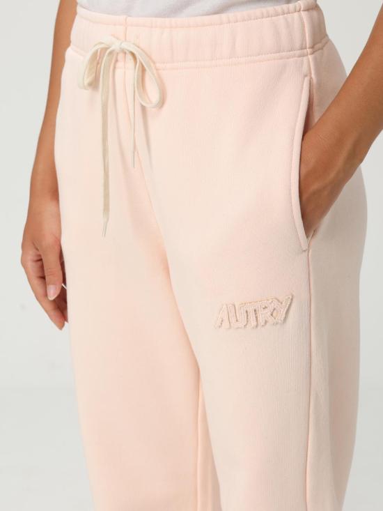 25FW 오트리 로고 조거팬츠 로고 조거 SPPW M7HE Pink - AUTRY