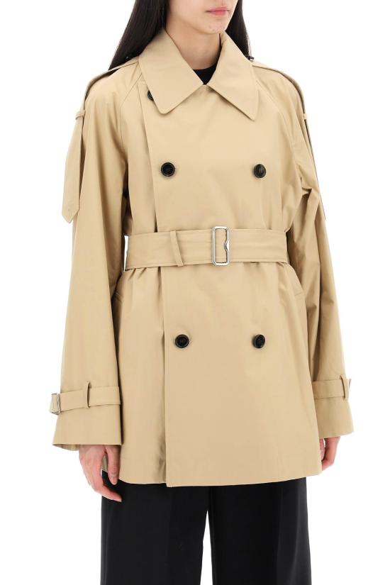 버버리 숏 개버딘 트렌치 코트  8089783A3743 Beige - BURBERRY