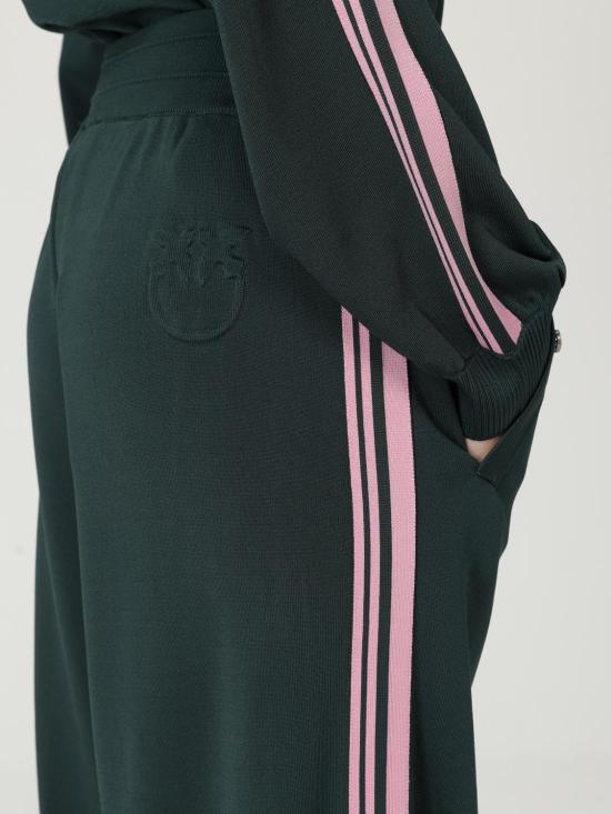 25FW 핑코 스트레이트 팬츠 105394A2FQ X77 Green - PINKO