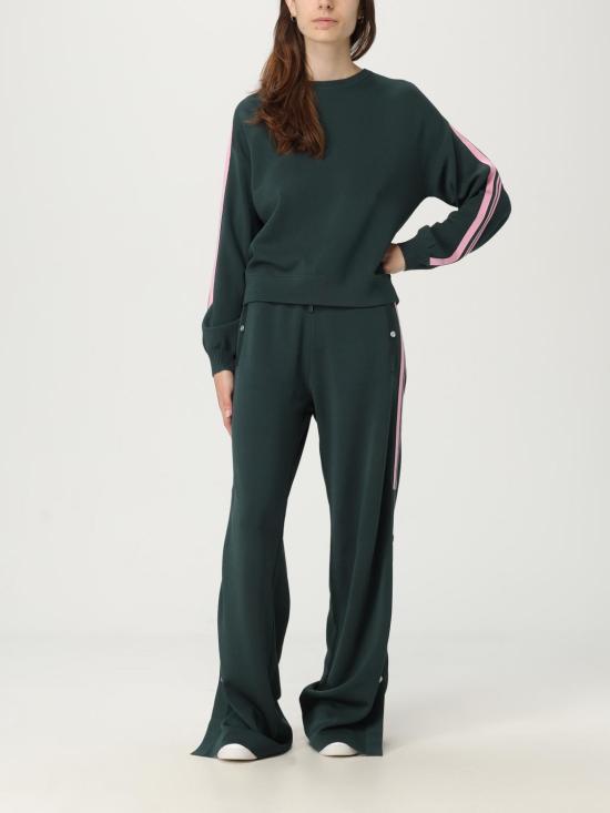 25FW 핑코 스트레이트 팬츠 105394A2FQ X77 Green - PINKO