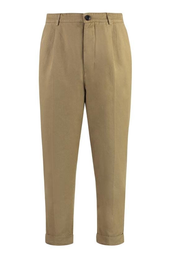  돈답 스트레이트 팬츠 UP635CF0176U 037 Beige
