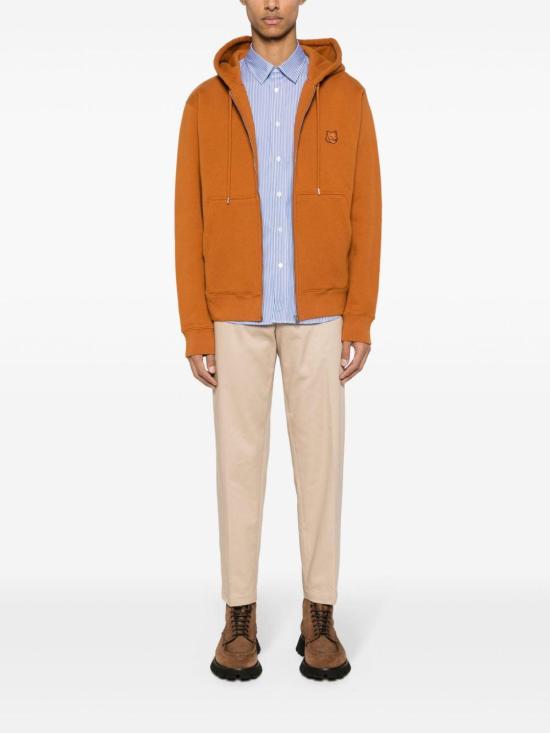  메종키츠네 스트레이트 팬츠 MM01120WW0078 P218 Beige - MAISON KITSUNE