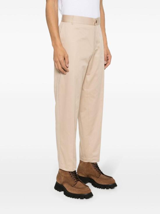 메종키츠네 스트레이트 팬츠 MM01120WW0078 P218 Beige - MAISON KITSUNE
