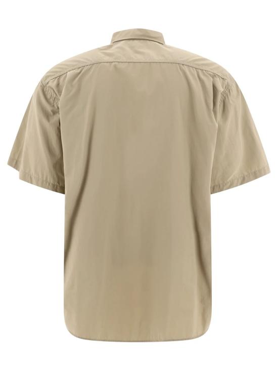  꼼데가르송 반팔 셔츠 HMB021S24 BEIGE - COMME DES GARCONS