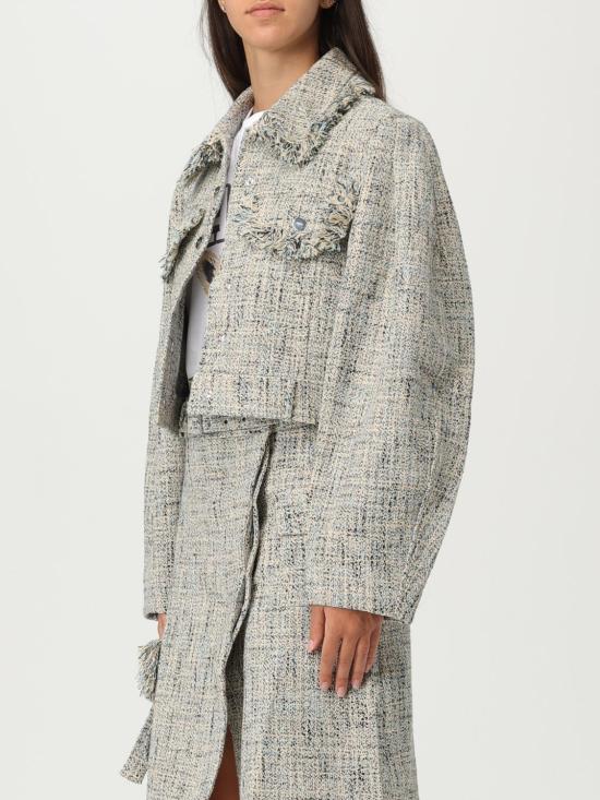 25FW 가니 자켓 W0512 693 Blue - GANNI