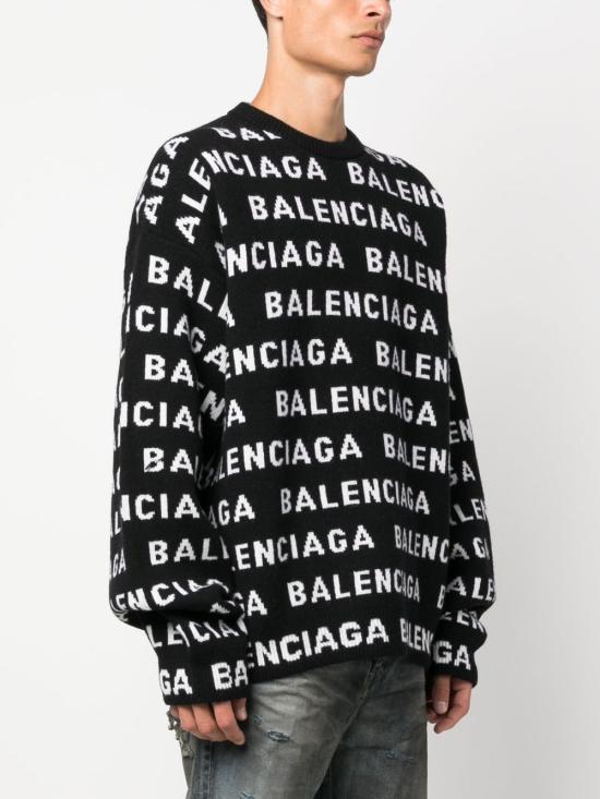  발렌시아가 스웨터 761596T16731070 Black - BALENCIAGA