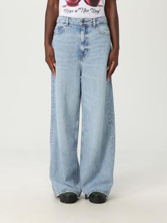 25FW 가니 데님 팬츠 J1743 564 Gnawed Blue