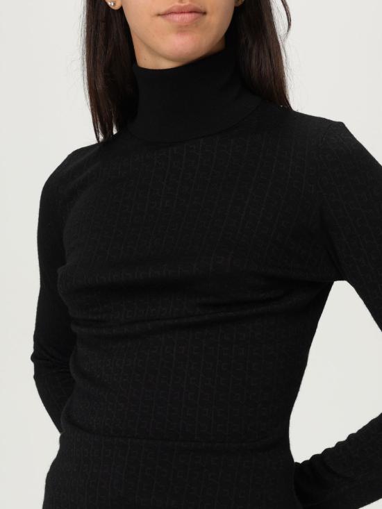 25FW 엘리자베타프랜치 터틀넥 MK23S 110 Black - ELISABETTA FRANCHI
