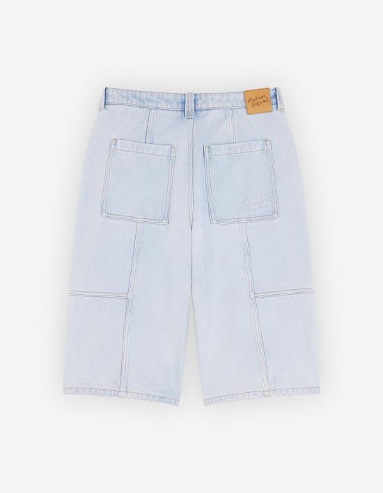  메종키츠네 스트레이트 팬츠 MM01404WW5023 BLCHEDINDG - MAISON KITSUNE