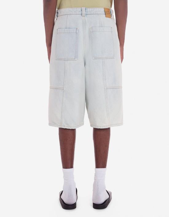  메종키츠네 스트레이트 팬츠 MM01404WW5023 BLCHEDINDG - MAISON KITSUNE