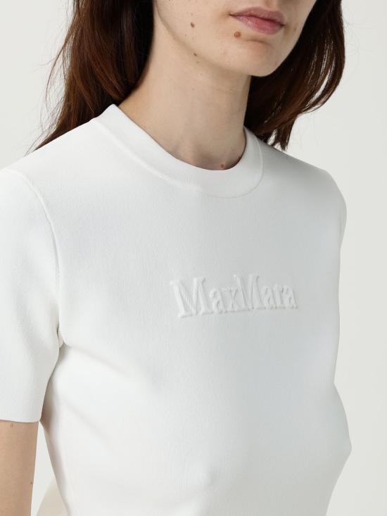 25FW 막스마라 스웨터 2521366068600 001 White - MAX MARA