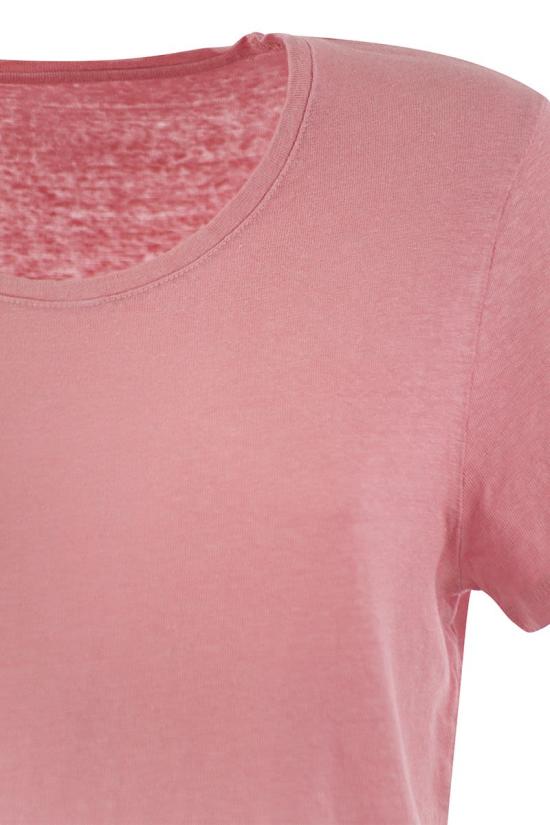  마제스틱필라쳐 반팔 티셔츠 E24MGD011 FTS162 445 PINK - MAJESTIC FILATURES