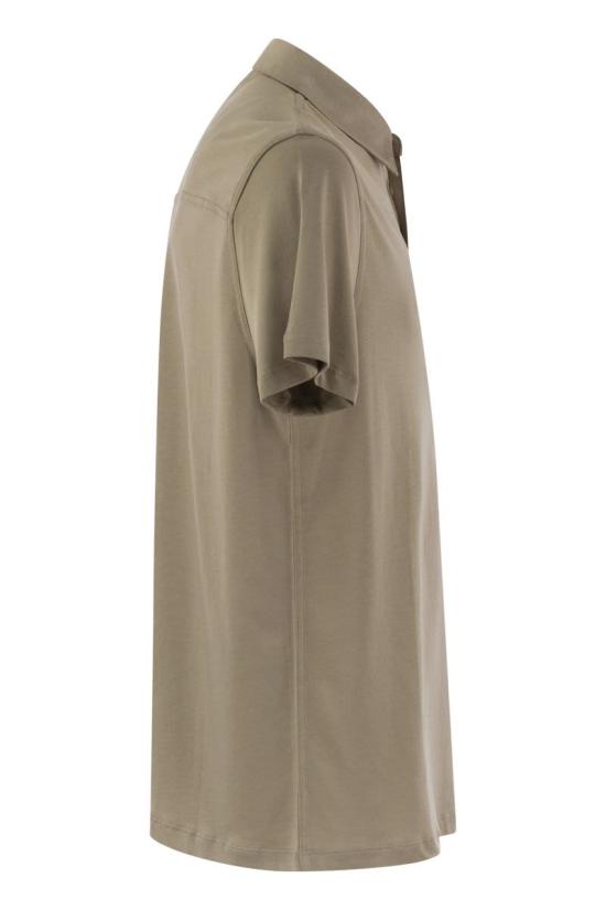  마제스틱필라쳐 폴로 티셔츠 S24M296 HPO089 683 SAND - MAJESTIC FILATURES