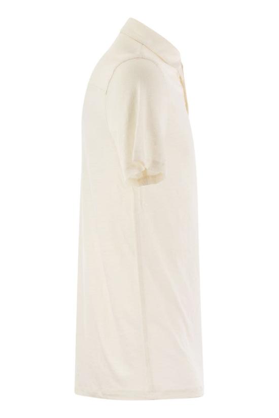  마제스틱필라쳐 폴로 티셔츠 S24M011 HPO089 104 CREAM - MAJESTIC FILATURES