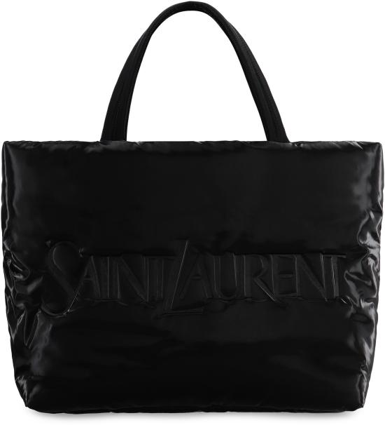  생로랑 나일론 토트백 756269FACY8 1000 black - SAINT LAURENT