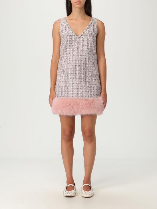 25FW 셀프 포트레이트 숏 원피스 AW25116SAP Pink