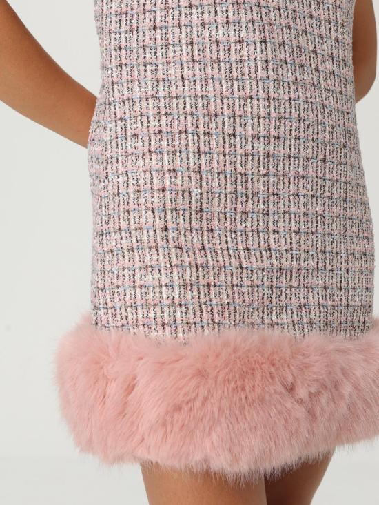 25FW 셀프 포트레이트 숏 원피스 AW25116SAP Pink - SELF PORTRAIT