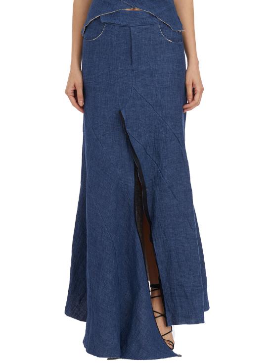  알레산드라 마치 롱 스커트 H32419001540 BLUE