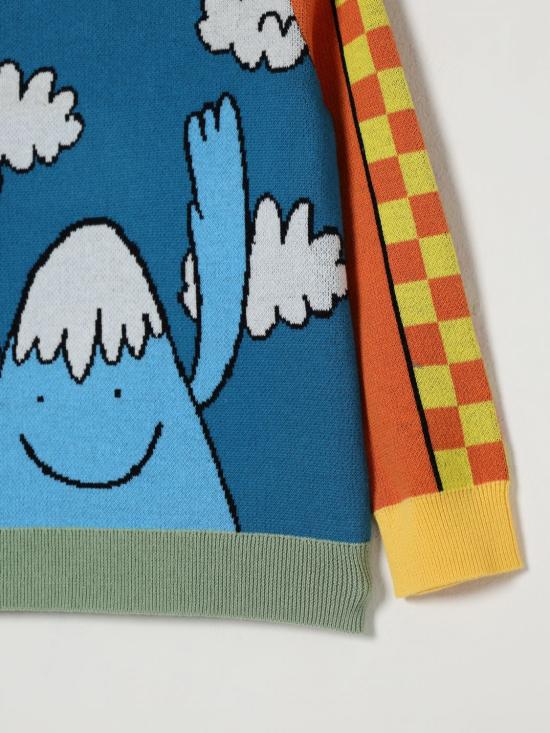 25FW [키즈] 스텔라 맥카트니 풀오버 TX9P00Z1876 999 Multicolor - STELLA MCCARTNEY