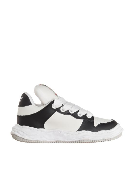  메종 미하라 야스히로 스니커즈 HA12FW718BLK BLACK WHITE