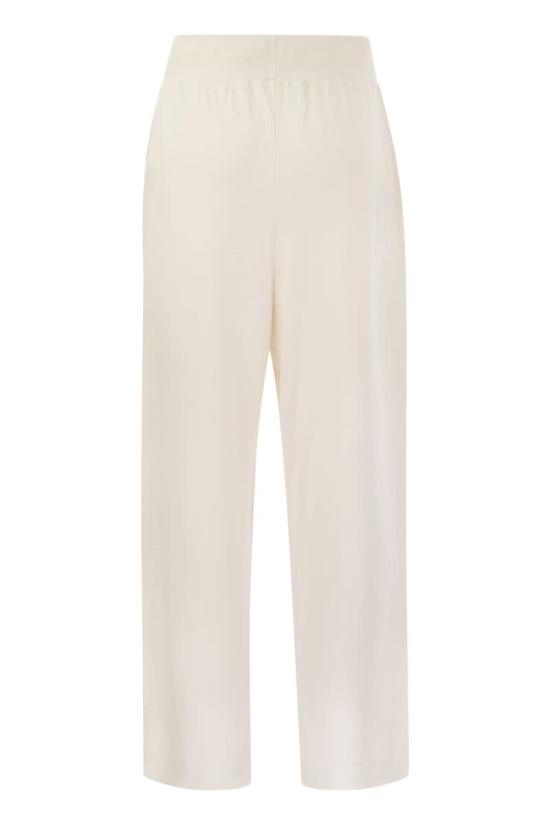  마제스틱필라쳐 스트레이트 팬츠 E24M003 FPA157 104 CREAM - MAJESTIC FILATURES