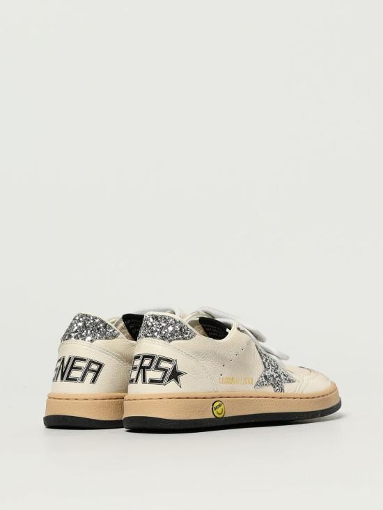 25FW [키즈] 골든구스 스니커즈 GYF00501F00482680185 White - GOLDEN GOOSE