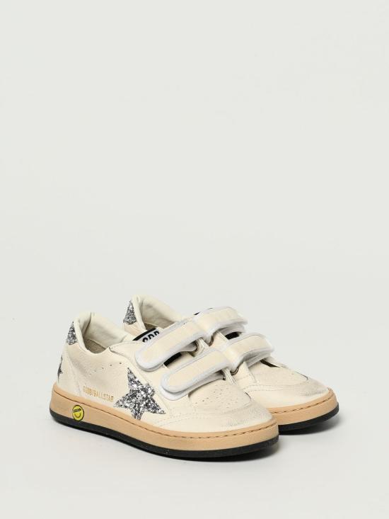 25FW [키즈] 골든구스 스니커즈 GYF00501F00482680185 White - GOLDEN GOOSE