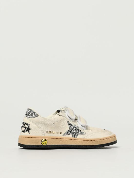 25FW [키즈] 골든구스 스니커즈 GYF00501F00482680185 White